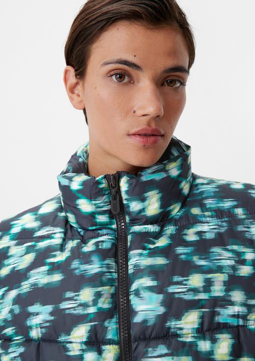Actual product image Comma Outdoor-Weste Steppweste mit Allovermuster (38)