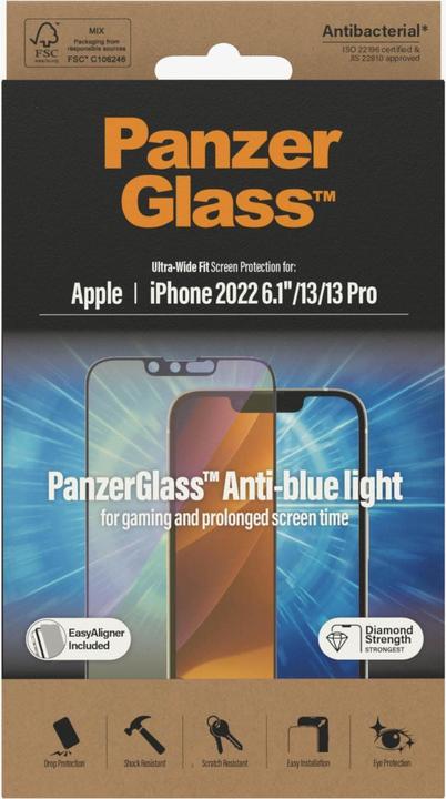 Image du produit PanzerGlass Ajustement ultra-large (1 pcs, Apple iPhone 13, Apple iPhone 13 Pro, Apple iPhone 14)