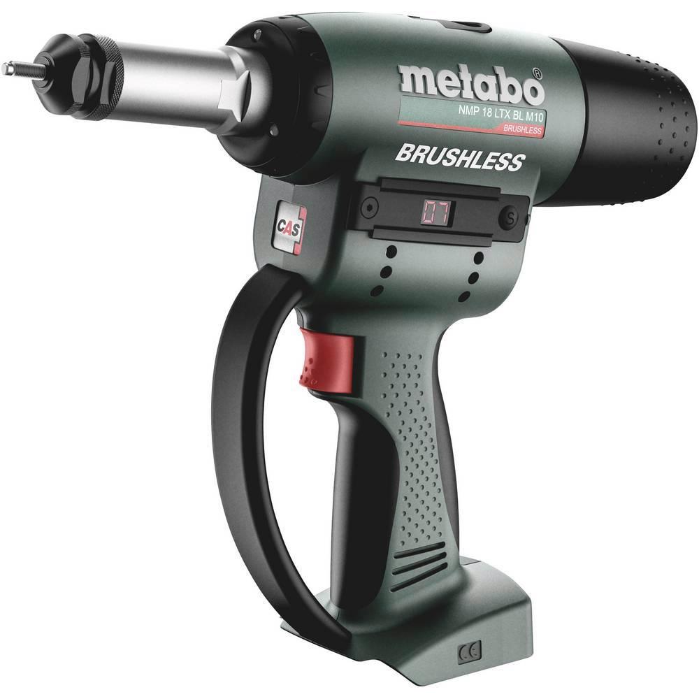 Metabo, Bohrmaschine + Akkuschrauber, 18-Volt-Akku-Nietmutternpistole (Akkubetrieb)