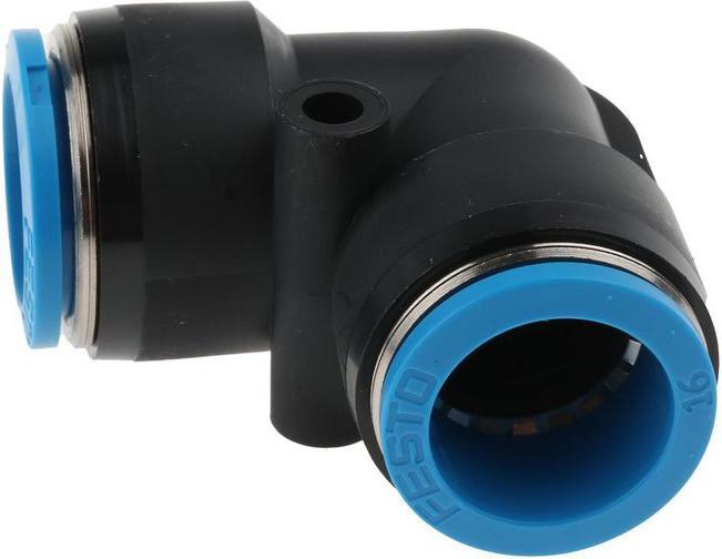 Productafbeelding Festo QSL Series Elbow Tube-toTube Adaptor, Push In 16 mm to Push In 16 mm, Tube-to-Tube Connection (Haakse aansluiting)