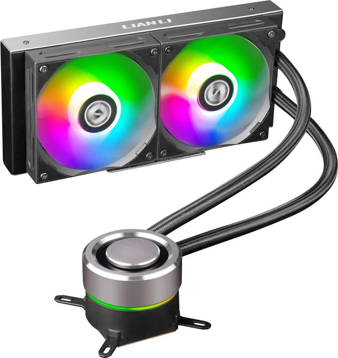 Actual product image Lian-Li GALAHAD 240 V2 complete water cooling, DRGB