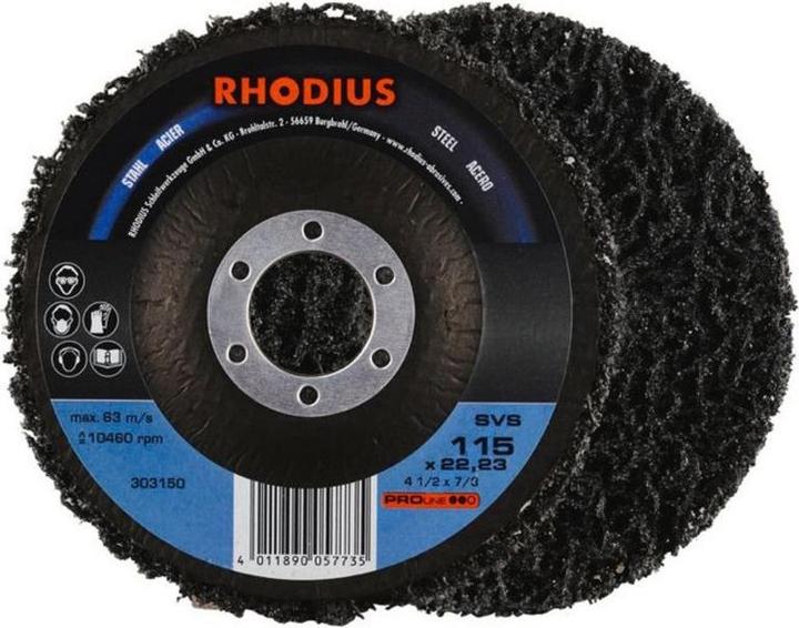 Actual product image Rhodius 303150 Abrasive fleece disc SV