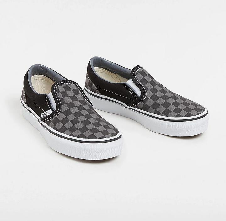 Image du produit Vans UY Classic Slip-On (Checkerboard) Blk/Pewter (30)