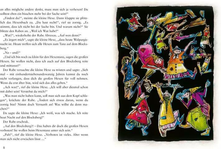 Actual product image Die kleine Hexe (German, Otfried Preussler, 2013)