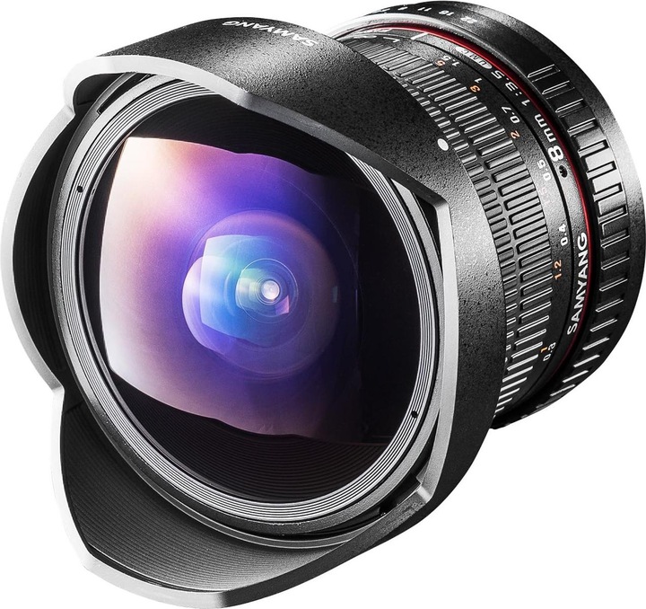 Actual product image Samyang 8mm f/3.5 Asph IF MC Fisheye CSII DH, Canon EF (Canon EF-S, APS-C / DX)