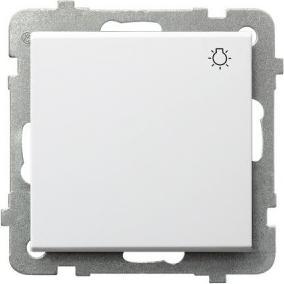 Ospel ŁP-5R/m/00, Taster + Schalter, Weiss