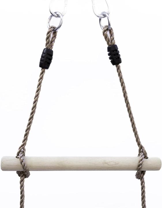 Image du produit Gartenwelt Riegelsberger Échelle de corde pour enfants avec 12 barreaux en bois (440 cm)