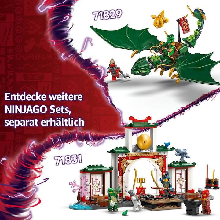 Produktbild LEGO Lloyds grüner Walddrache (71829, LEGO Ninjago)