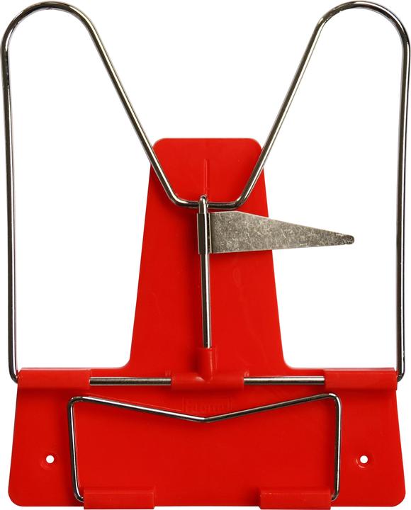 Actual product image Idena Reading stand with metal bracket red