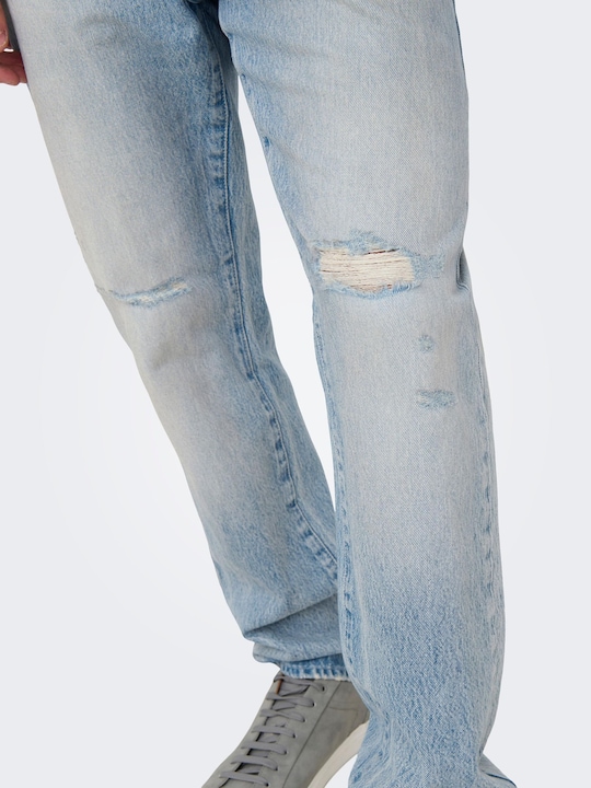 Produktbild Only & Sons ONSEDGE Mittlere Taille Gerade geschnitten Jeans Normal geschnitten jeans (W31/L32)