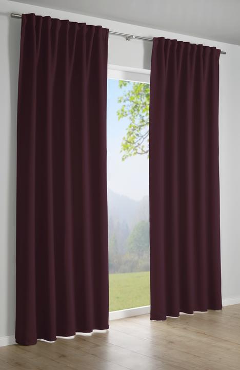 Gardinia Sjaal met gordijnband Dimout (140 x 245 cm)