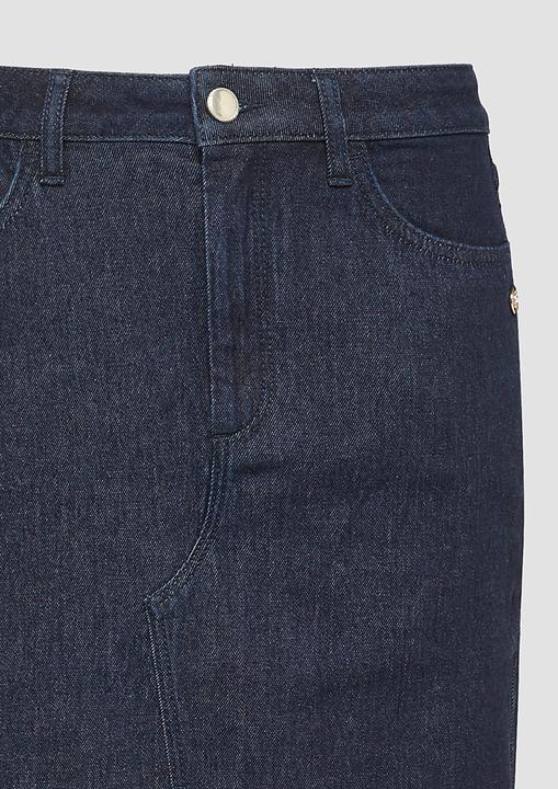 Produktbild S.Oliver Rock Midirock aus Denim mit Schlitz vorne (38)