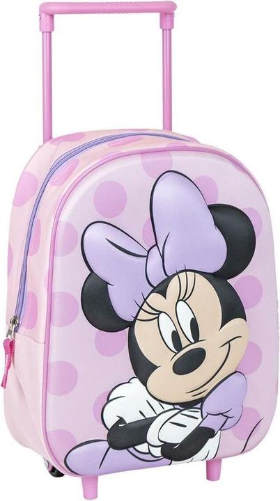 Minnie Mouse Schulrucksack mit Rädern Rosa 25 x 37 x 10 cm