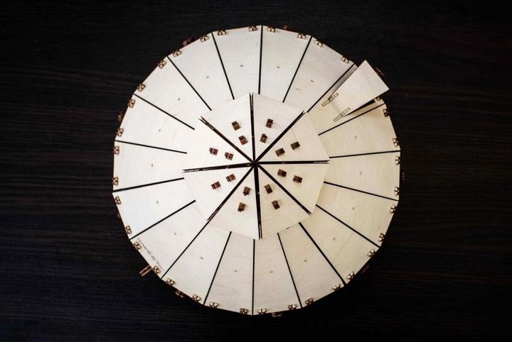 Actual product image Eco Wood Art DaVinci Tank