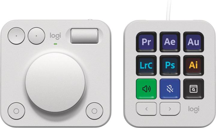 Actual product image Logitech Mx Creative Console (Without keyboard layout, Cable)