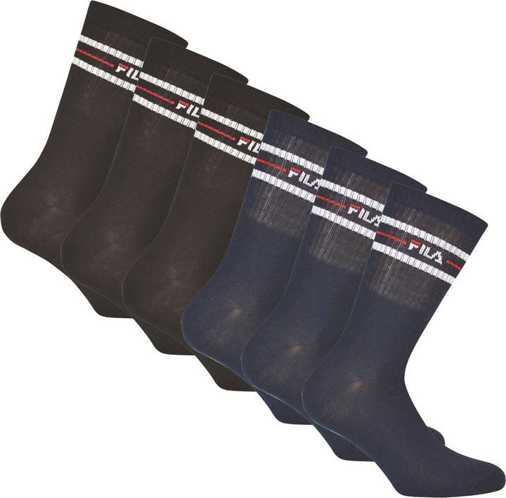 Immagine prodotto FILA Calzini sportivi dalla vestibilità comoda (confezione da 6, 43 - 46)