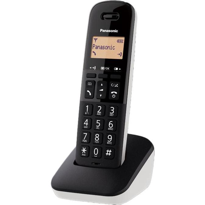Panasonic KX-TGB610JTW, Telefon, Schwarz, Weiss