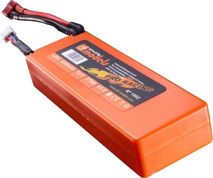 Immagine prodotto DF-Models Pacchetto LiPo 2S (7.40 V, 5200 mAh)