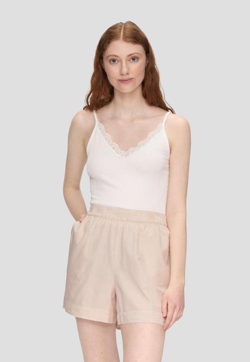 Actual product image S.Oliver Hose Regular: Gestreifte Shorts mit Elastikbund (42)