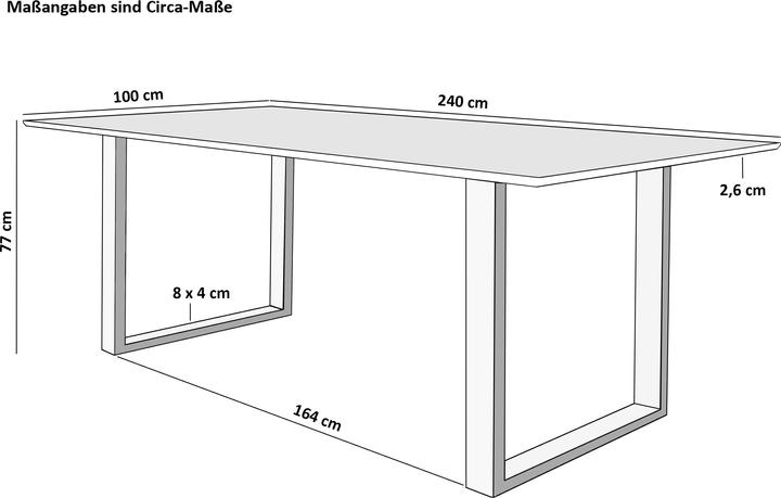 Image du produit SAM Atlanta (240 x 100 x 77 cm)