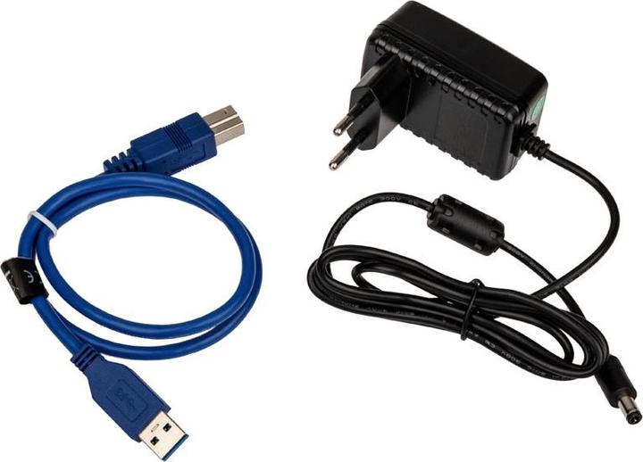 Produktbild Icy Box IB-111StU3-Wh USB 3.0 Dockingstation für 2,5"/3,5" (2.5", 3.5")