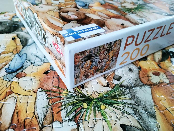 Image du produit Tactic Puzzle Lapins, 200 pièces. (200 pièces)