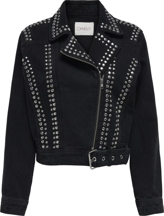 Actual product image Only Fly-away collar jacket denim jacket (XL)