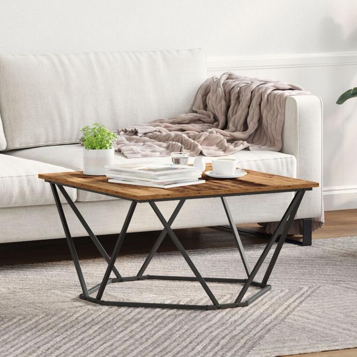 Produktbild VidaXL Couchtisch Altholz 80x80x45 cm Engineered Wood (80 x 80 x 45 cm)