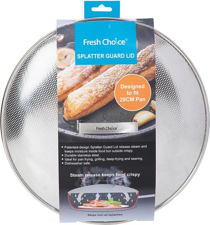 Actual product image Fresh Choice Splash guard lid 28cm (28 cm, Metal)