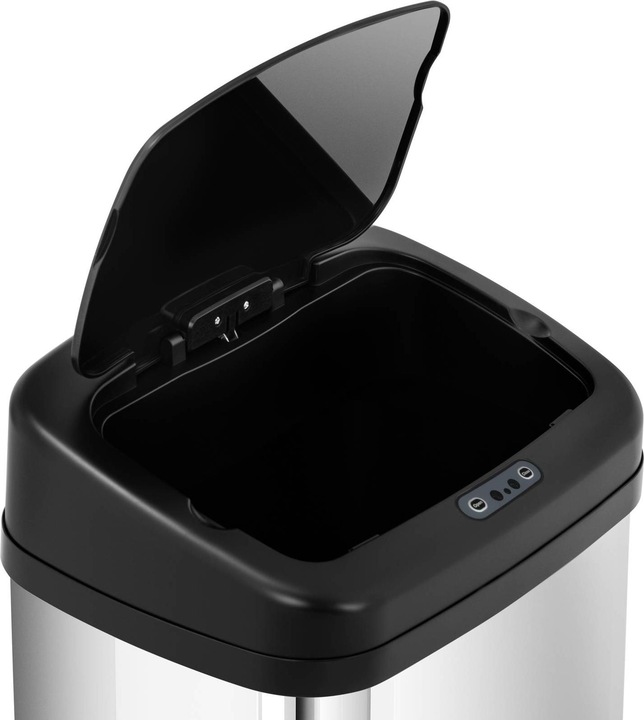 Produktbild Fromm & Starck Mülleimer mit Sensor automatischer Abfalleimer Edelstahl Müllbeutel eckig 50 L (50 l)