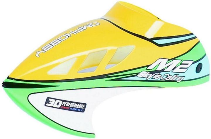 OMP Hobby OMPHobby Kabinenhaube Canopy-Plasma M2-V3Pro - Gelb