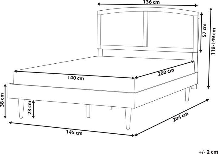 Actual product image Beliani Varzy (140 x 200 cm)