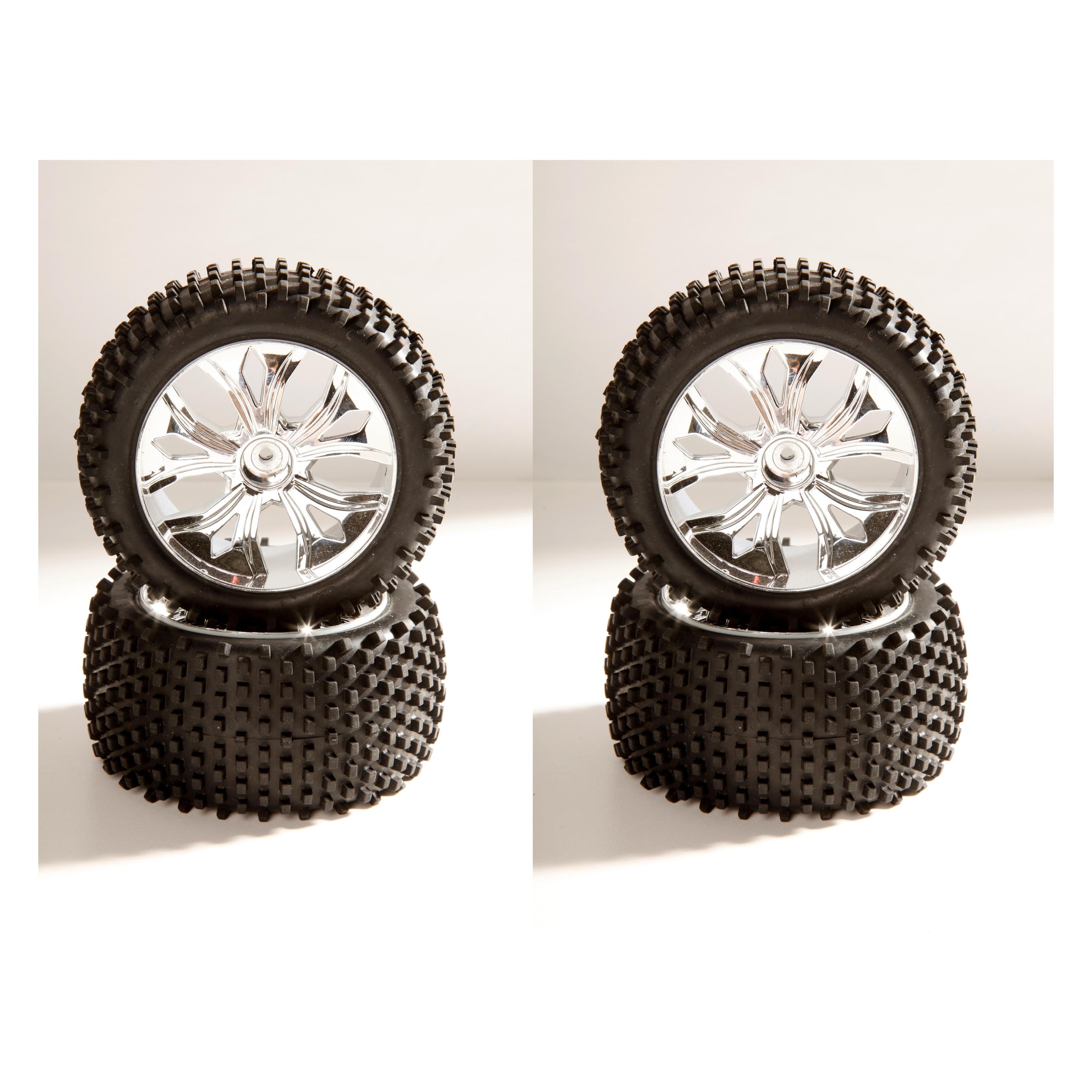 DF-Models Wielset met chromen velgen (4)