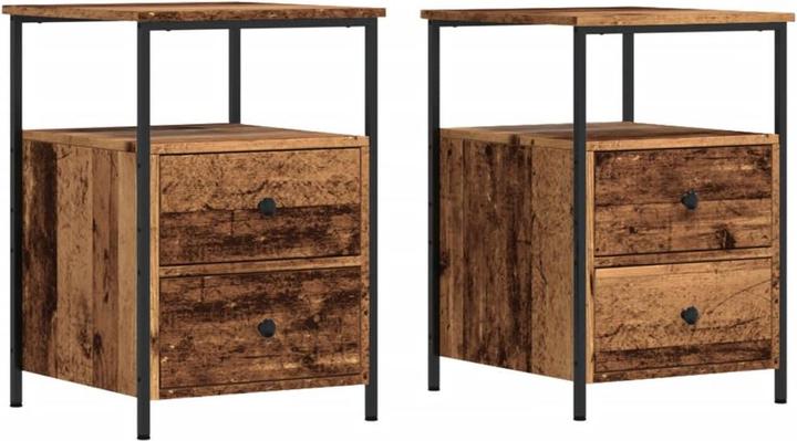 Brown, Reclaimed wood look