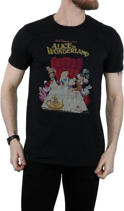 Produktbild Disney Alice In Wonderland Retro Poster TShirt (L)
