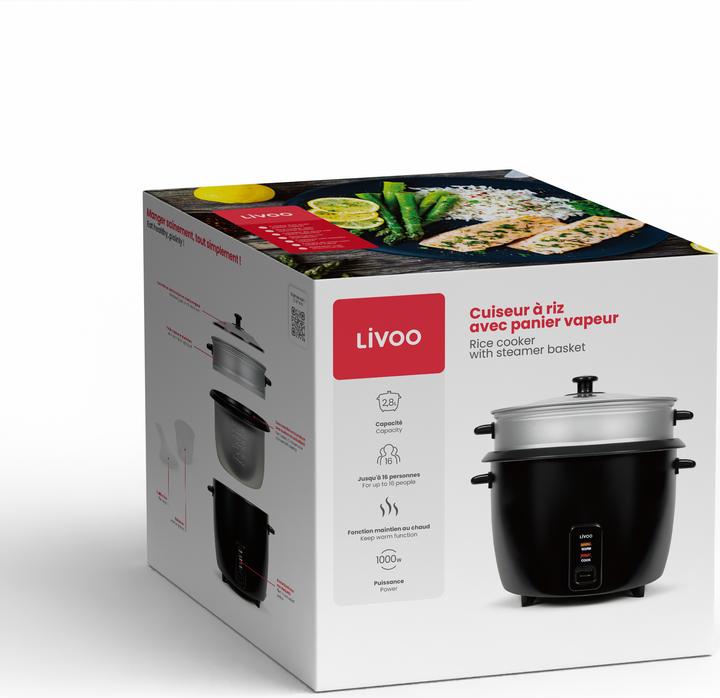 Immagine prodotto Livoo Cuociriso con cestello vapore