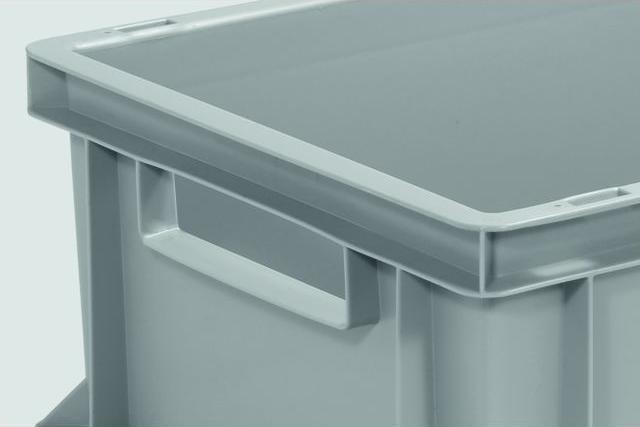 Actual product image Euronorm container grey