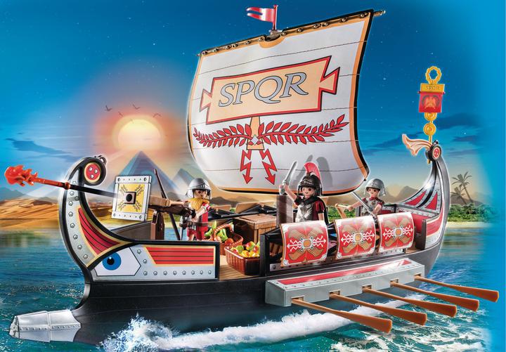Produktbild Playmobil Römische Galeere (5390, Playmobil History)