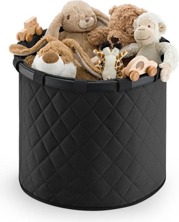 Actual product image reisenthel Storage Box Frame Rhombus Black (40 x 37 cm, 30 l)