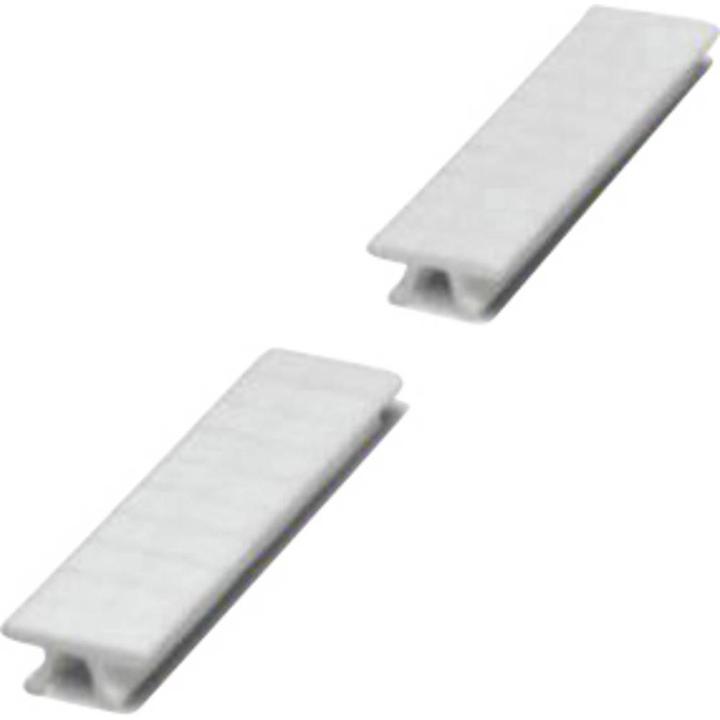 Actual product image Phoenix Contact ZBF 5/WH-100:UNPRINTED - Zack strip flat ZBF 5/WH-100:UNPRINTED