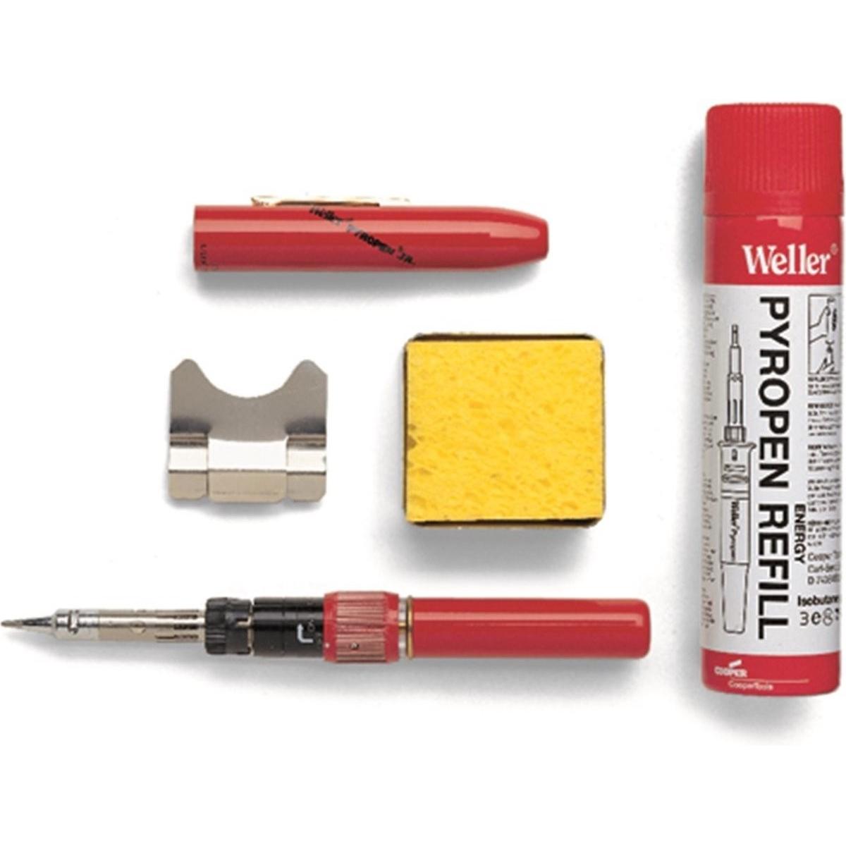 Weller Erem, Saldatore, Saldatore a gas Weller WP2 1300°C 60 min. incl. bombola di gas