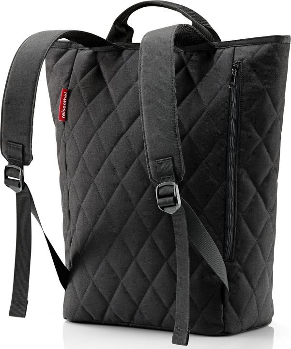 Image du produit reisenthel Sac Shopper-Backpack Rhombus Noir (16 l)