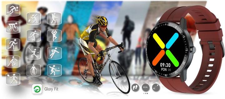 Actual product image Gino Rossi SW018-4, red colour (45 mm)