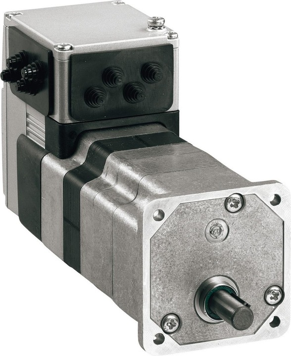 Produktbild Schneider Electric Integrierter Antrieb EC-Motor, Lexium ILE1, 24-36V, CANopen, 66mm, 0,36Nm, Leiterplattenverbinder, S