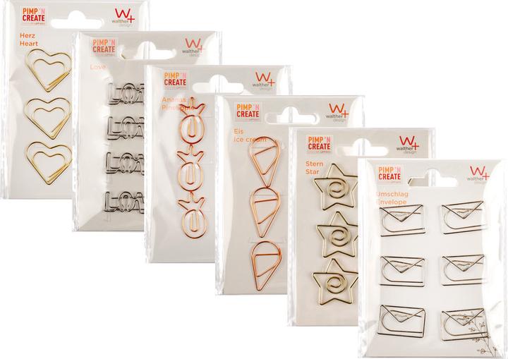 Produktbild Walther Design Büroklammern Pimp 'N Create (6 x)