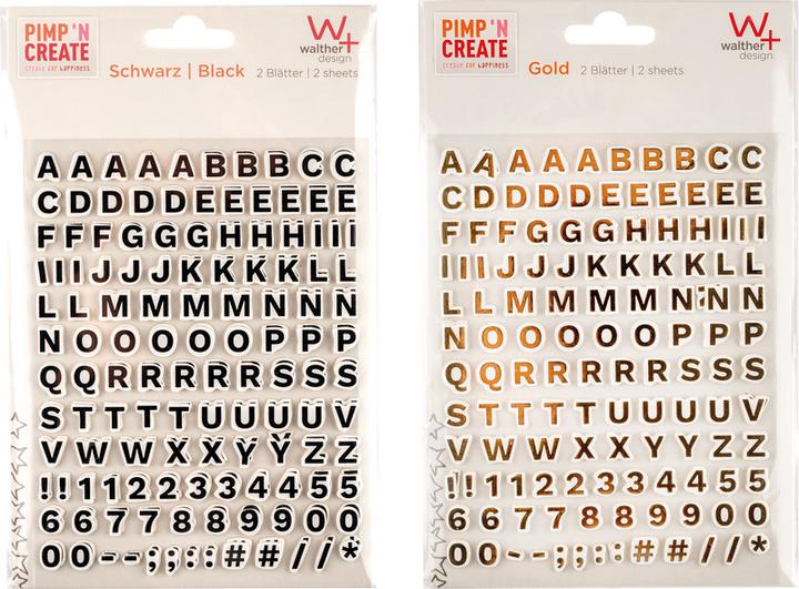 Immagine prodotto Walther Design Schmucketiketten Pimp 'N Create Buchstaben