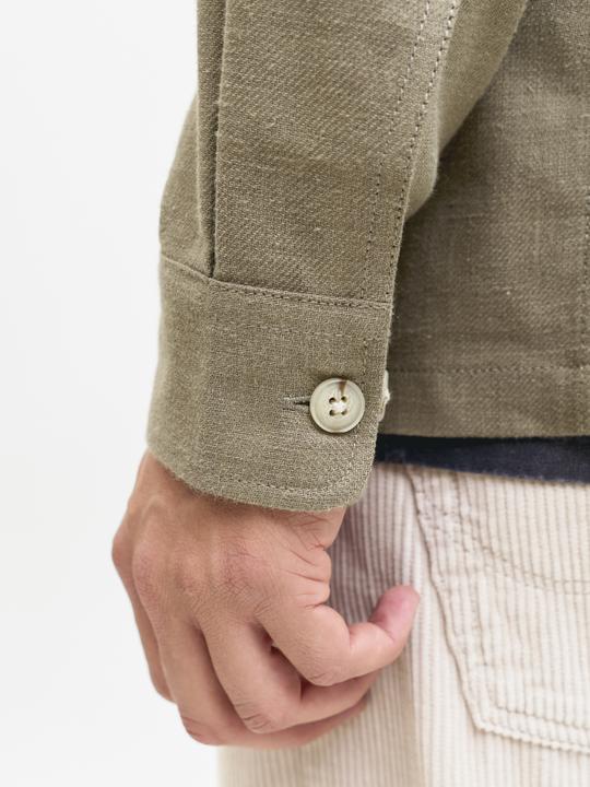 Immagine prodotto Jack & Jones Jprblurayle Linen Bl. Solid Ls Shirt Sn (M)