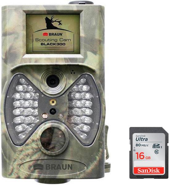 Produktbild Braun Photo Black 300 inkl. 16GB SDHC-Karte