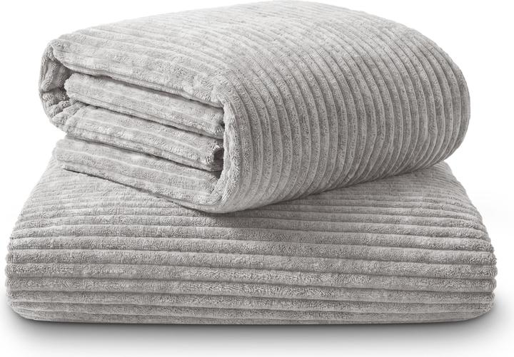 Produktbild Aspero Palettenkissenbezüge 2-teilig aus Streifen-Flanell Melfi