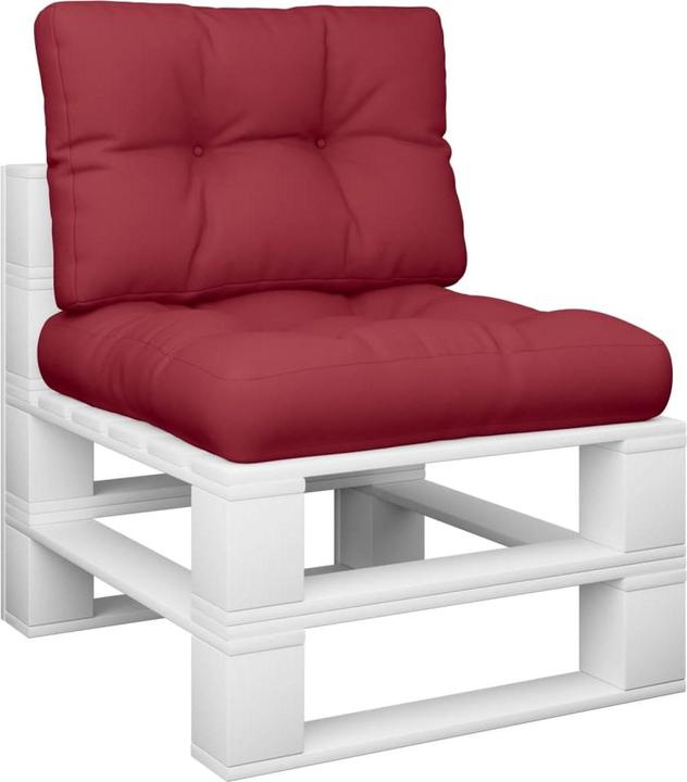 Immagine prodotto vidaXL Set da salotto da giardino a 2 pezzi con cuscini (120 x 80 x 12 cm)